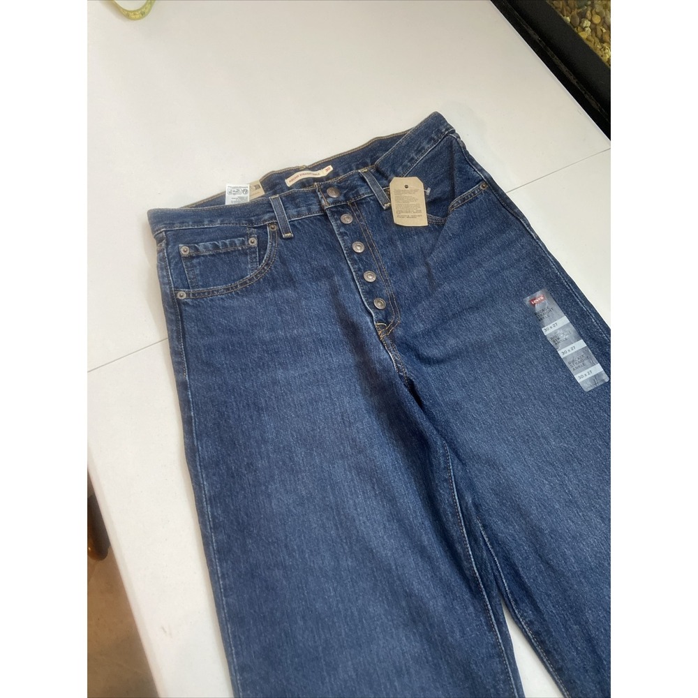 Levi's Women's Jeans Ribcage Straight Ankle 30x27 - Picture 2 of 11